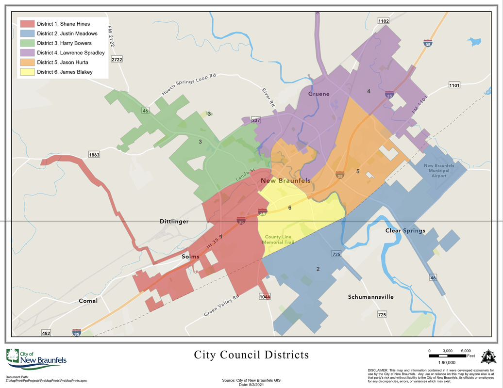 City Districts